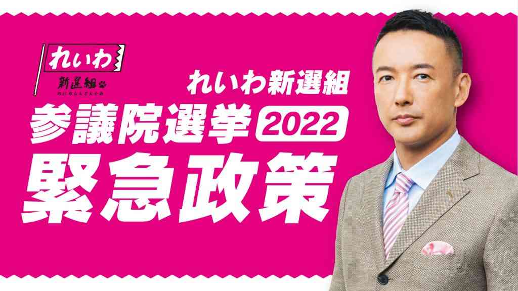 れいわ新選組 参議院選挙 2022 緊急政策 | れいわ新選組