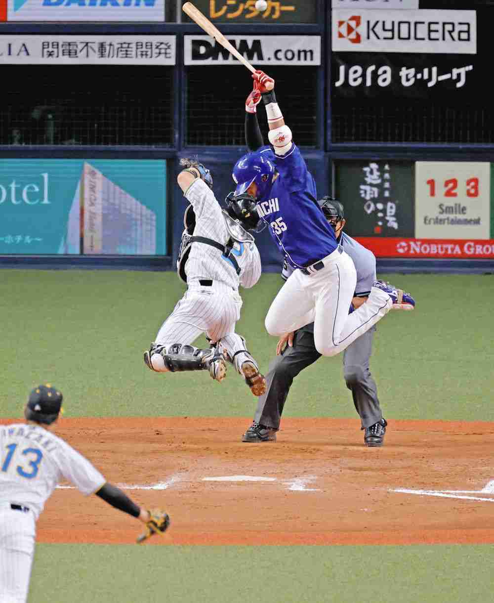 【中日】一見暴投も…決勝点の記録はなぜ盗塁？公認野球規則に規定（中日スポーツ） - Yahoo!ニュース