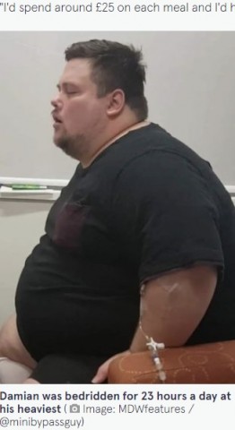 毎食マクドナルドを14年続けて体重216キロになった男性、死を覚悟し127キロ減量（豪）