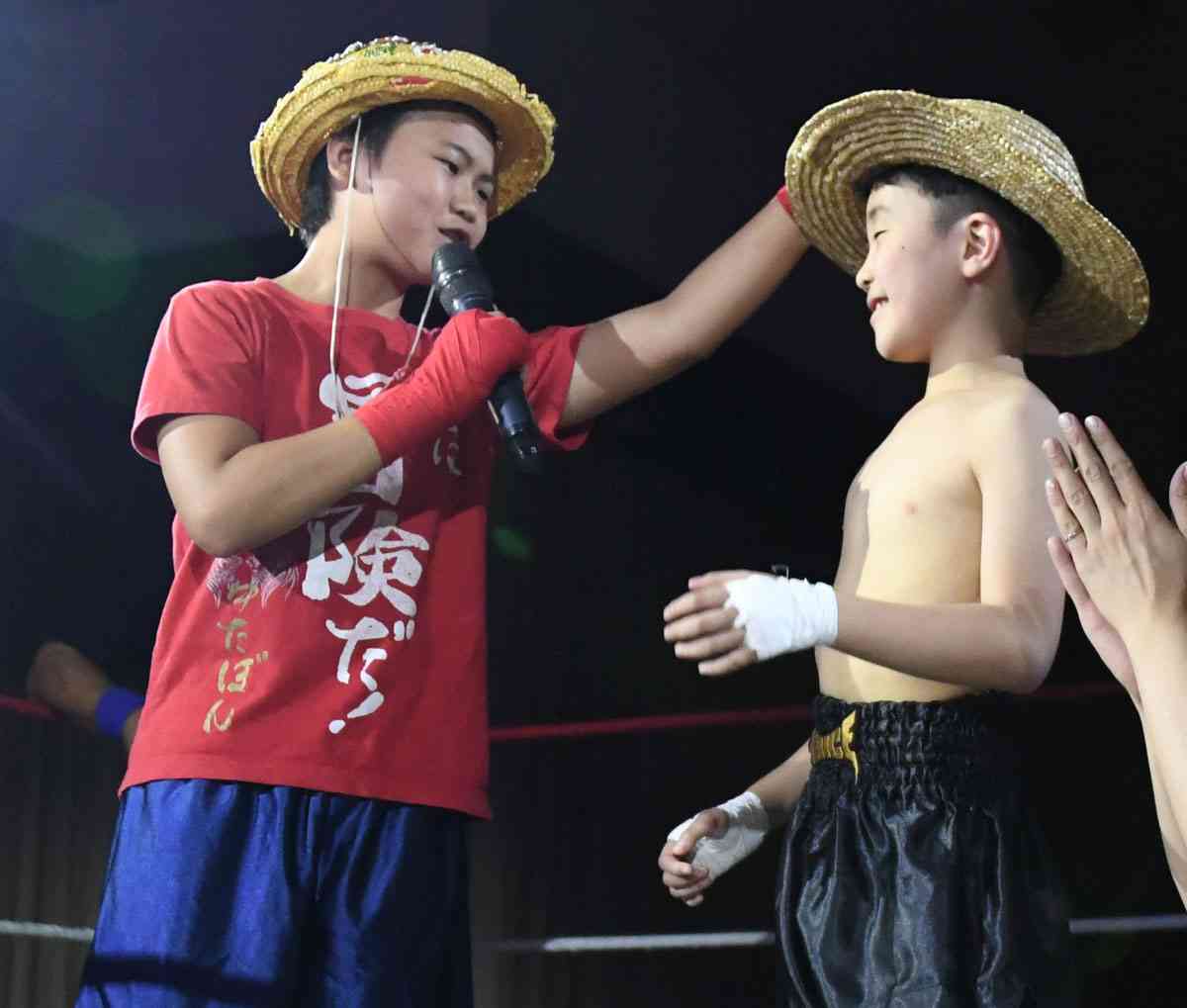 １３歳ゆたぼんが８歳孔志君を返り討ち　試合後に麦わら帽子贈る〝ワンピース展開〟（東スポWeb） - Yahoo!ニュース