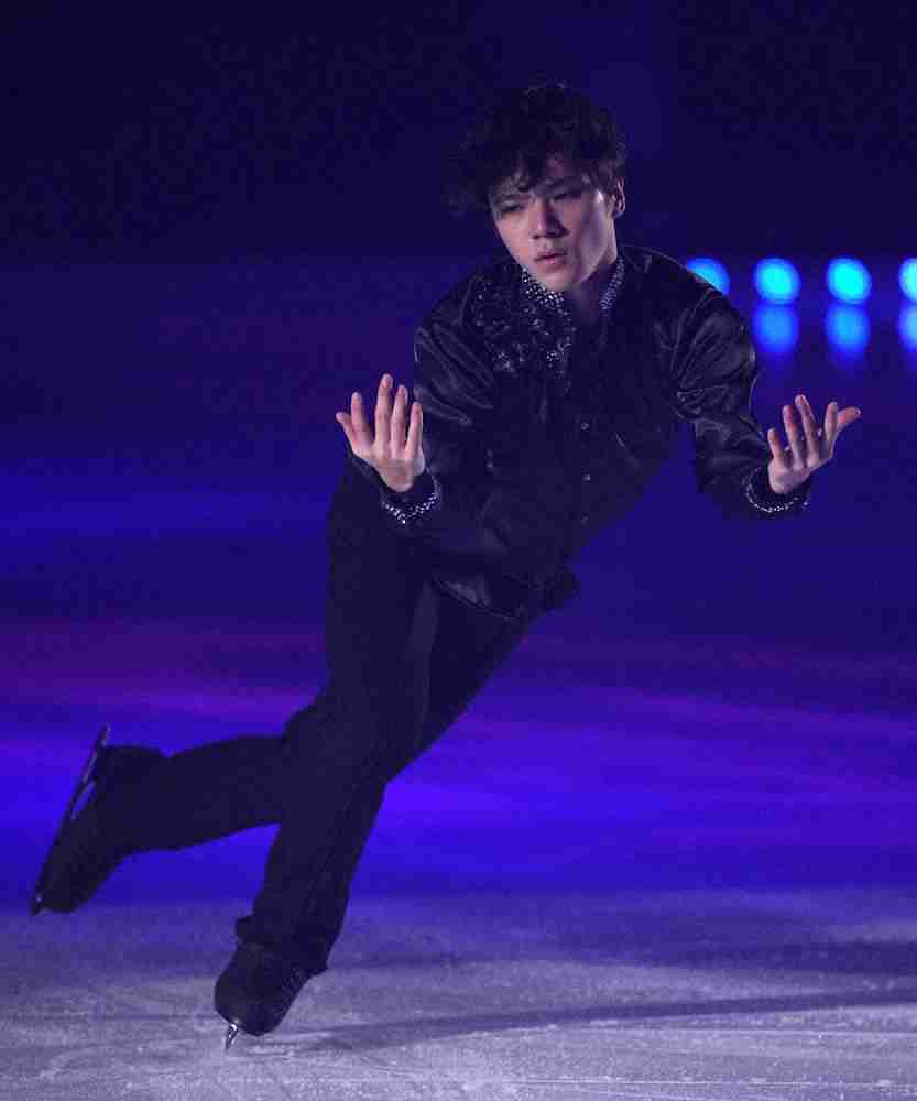 宇野昌磨はエキシビションナンバーを披露「自分を磨く場にもしたい」（スポニチアネックス） - Yahoo!ニュース