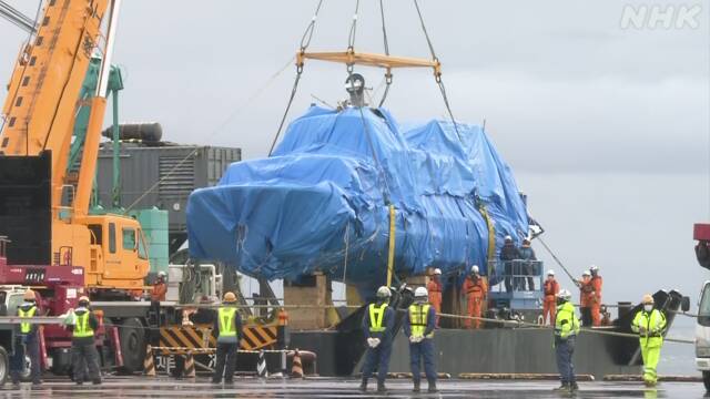 知床 観光船事故 国後島発見の2人の遺体 ロシアが引き渡し希望