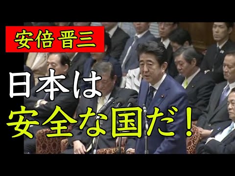 「日本は安全な国だ！」安倍晋三総理大臣vs辻元清美議員 - YouTube