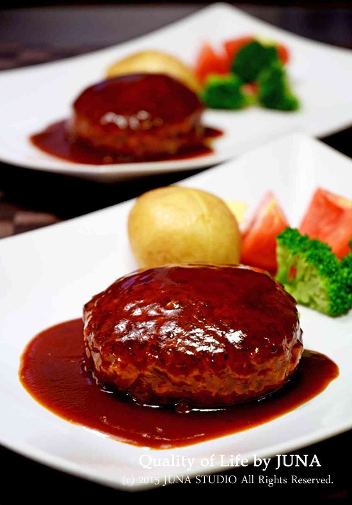 ツルピカふわふわハンバーグ | レシピサイト Nadia | ナディア - プロの料理家のおいしいレシピ