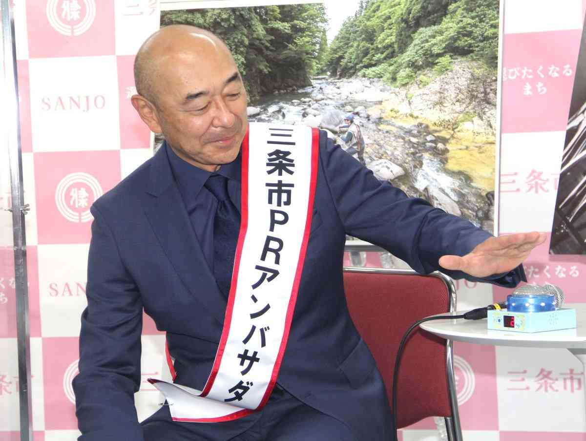 高橋克実、久々の「へぇボタン」に感動「押したことない」　地元・三条市市長からのトリビアに「へぇ」 