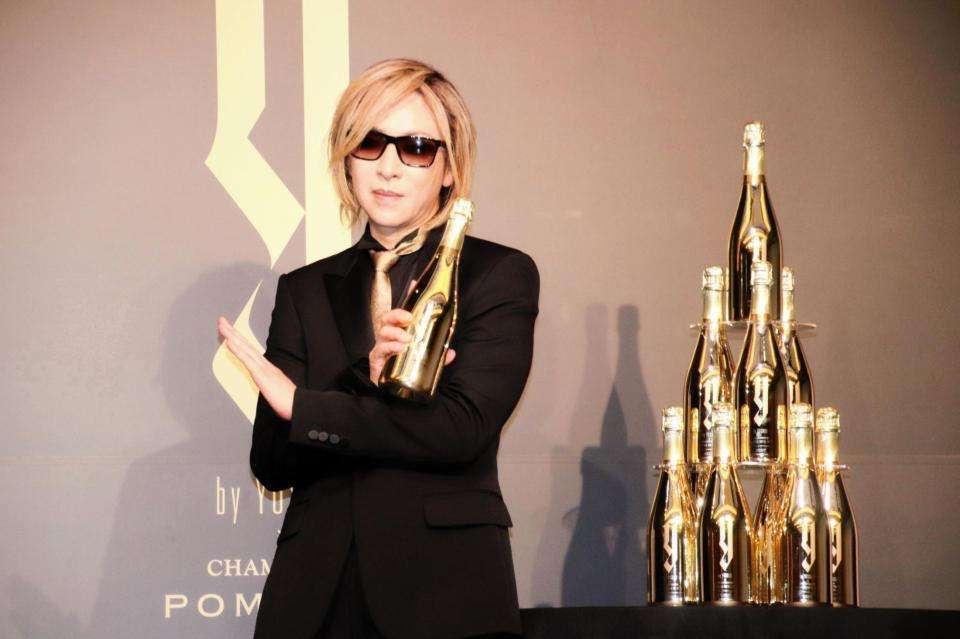 YOSHIKI　仏名門とのタッグでシャンパンブランドを設立「エレガントさに絶対の自信」