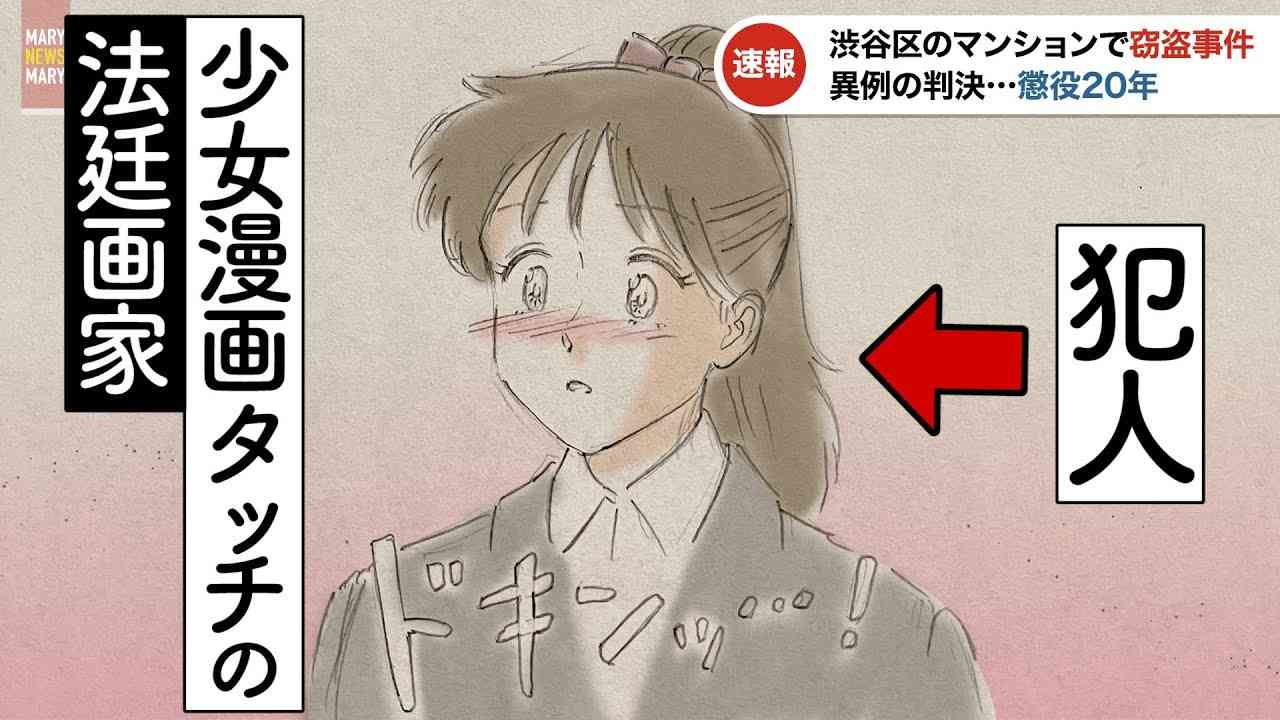 少女漫画タッチの法廷画家【アニメ】【コント】 - YouTube