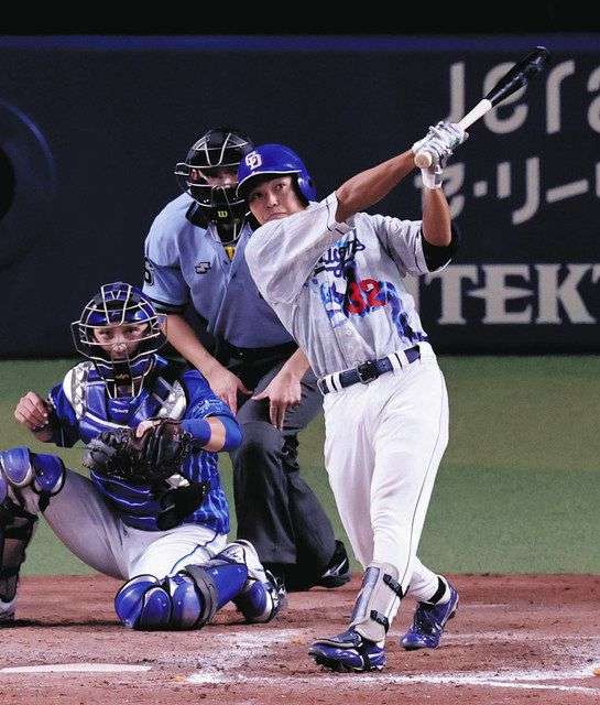 【中日】石垣雅海が試合を決める待望の1号　今季2度目のスタメンでのアピールに立浪監督もご満悦：中日スポーツ・東京中日スポーツ 