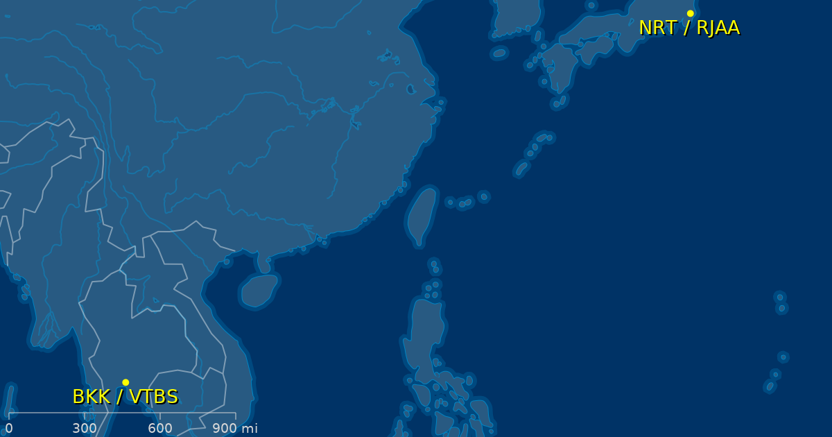 TG642 (THA642) タイ国際航空 フライト追跡と履歴 - FlightAware
