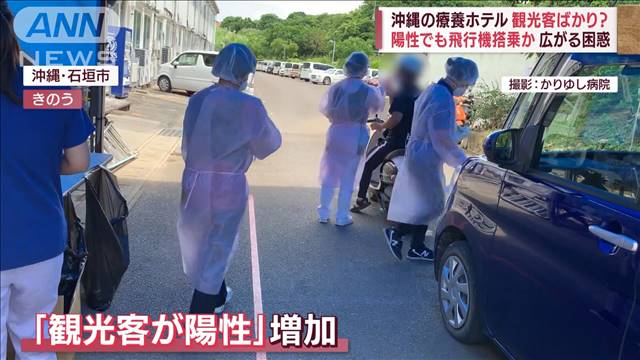 沖縄「観光客が陽性」増加　検査結果待たずに飛行機搭乗か　広がる困惑