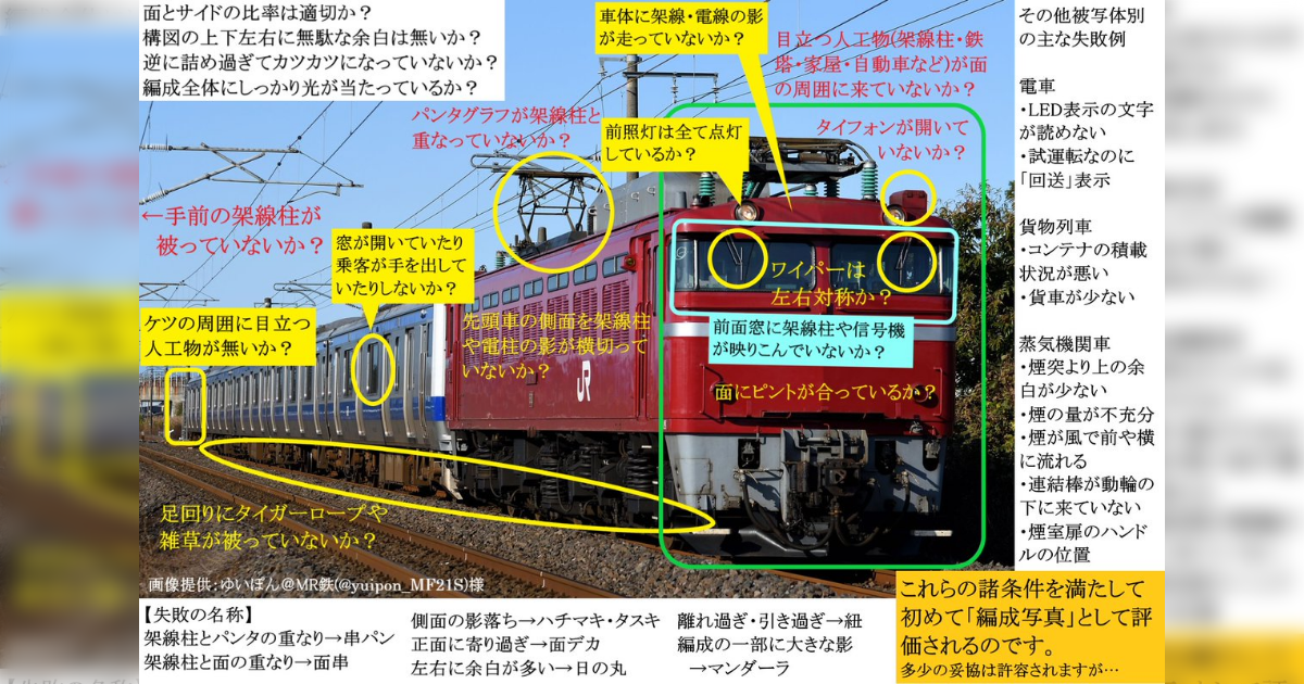 撮り鉄による「正しい鉄道写真の作法」の紹介がヤバすぎる…「迷惑行為はどうでもいいの?」 - Togetter