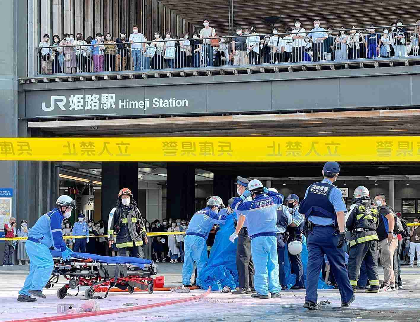 ＪＲ姫路駅前で男性が焼身自殺図り死亡　数年前から両親を介護「生きるの嫌になった」　太子町の５５歳（神戸新聞NEXT） - Yahoo!ニュース