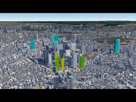 新宿　再開発　妄想MAP「新宿駅周辺等再開発案件」の風景を妄想する - YouTube