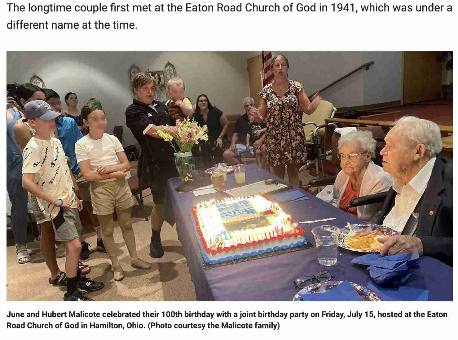 【海外発！Breaking News】共に100歳の誕生日を迎えた夫妻、79年の結婚生活の秘訣は「愛する人を傷つけないこと」（米） | Techinsight（テックインサイト）|海外セレブ、国内エンタメのオンリーワンをお届けするニュースサイト
