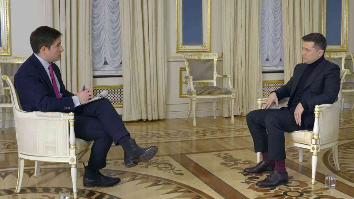Ukrainian president doesn't consider China a major geopolitical threat