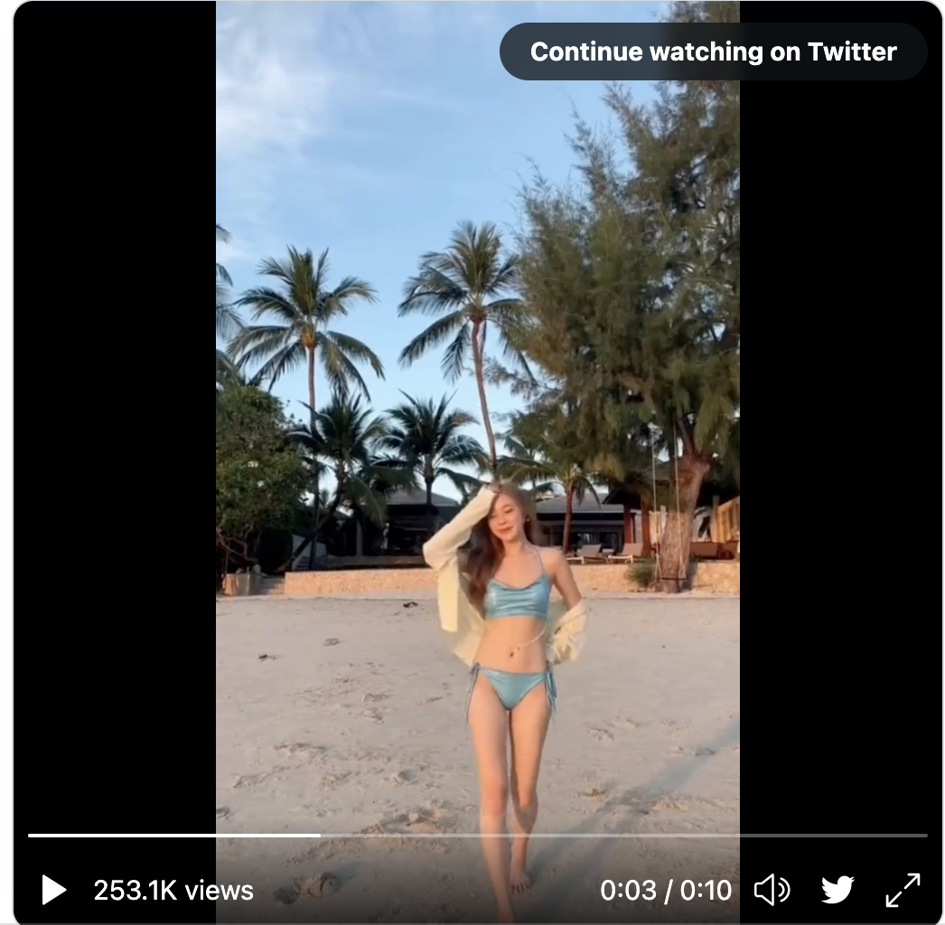 アインシュタイン稲田直樹“水着姿の美女”に「全く違和感ない(笑)」「スタイルいいですね!」