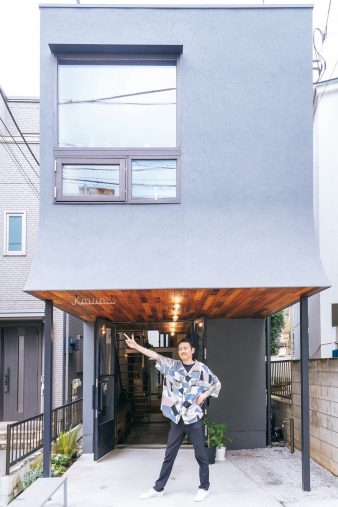 アンガールズ田中が驚いた！間口3mの細長い敷地をフル活用した住まい