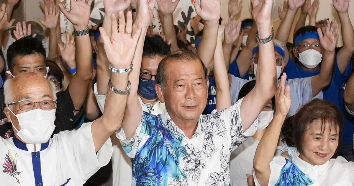 沖縄・宜野湾市長選、自公推薦の現職再選　知事選と〝ねじれ〟も - 産経ニュース