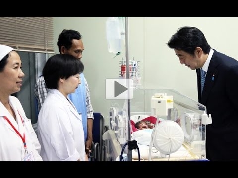 安倍総理 カンボジア・ラオス訪問-平成25年11月16-17日 - YouTube