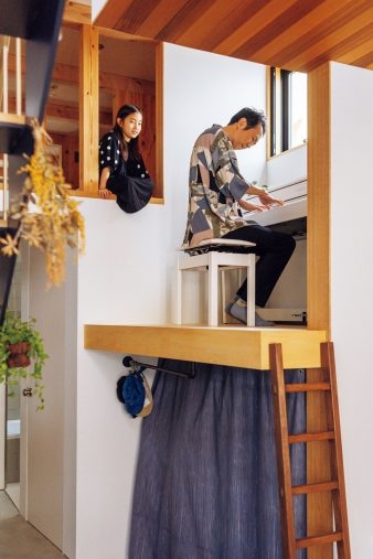 アンガールズ田中が驚いた！間口3mの細長い敷地をフル活用した住まい