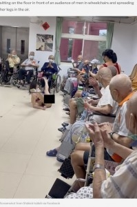 台湾の高齢者施設、中秋節のイベントにストリッパーを迎えて物議