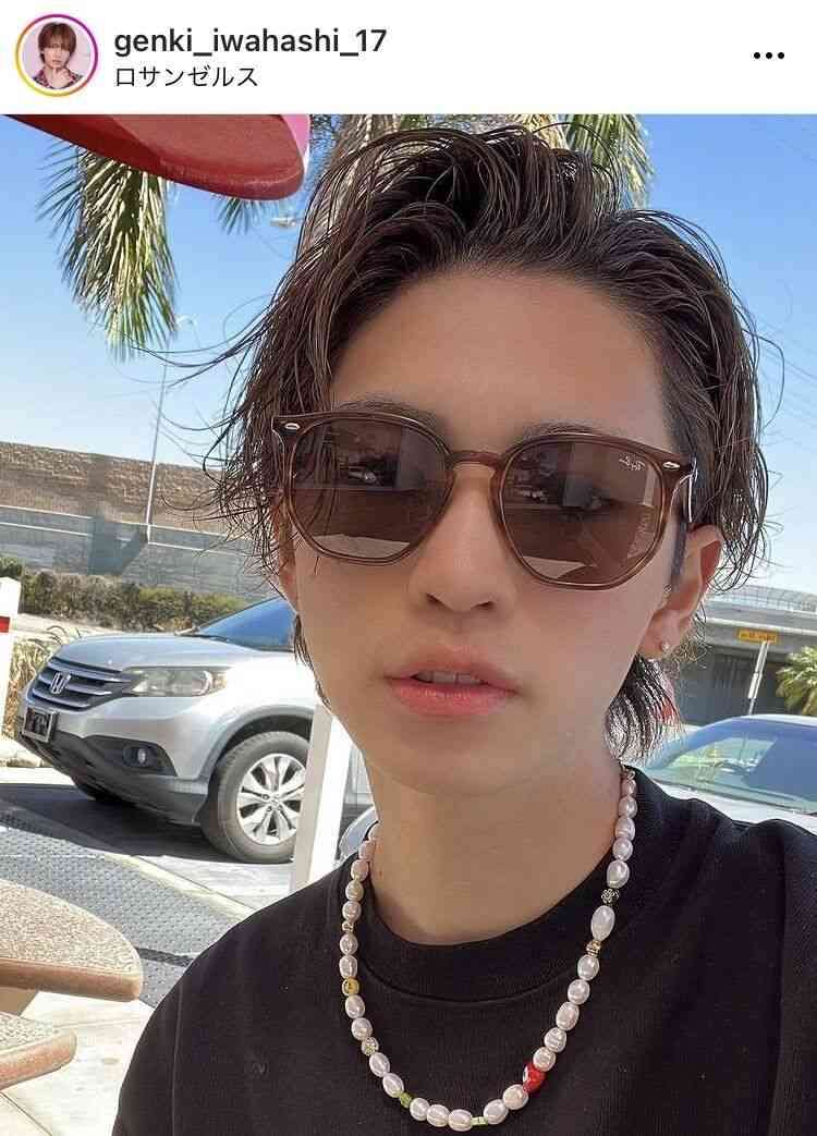 岩橋玄樹、デコ出し&投げキッス動画公開でファン悶絶「可愛すぎて何回も動画見ちゃう」