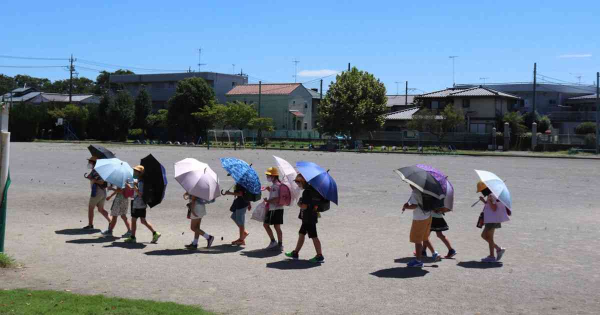 「雨傘OK、日傘NG」小学校の“ダブスタ”　熱中症防げるのに… | 毎日新聞