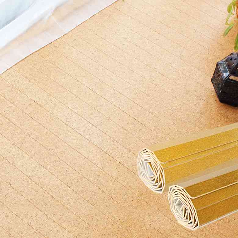 コルクカーペット 消臭・抗菌シリーズ エコキメラ 江戸間6畳用 約260x350cm JS-500【1梱包タイプ】 天然コルク使用 JS-500シリーズ DIY床材・ウッドカーペットの専門店ELEMENTS