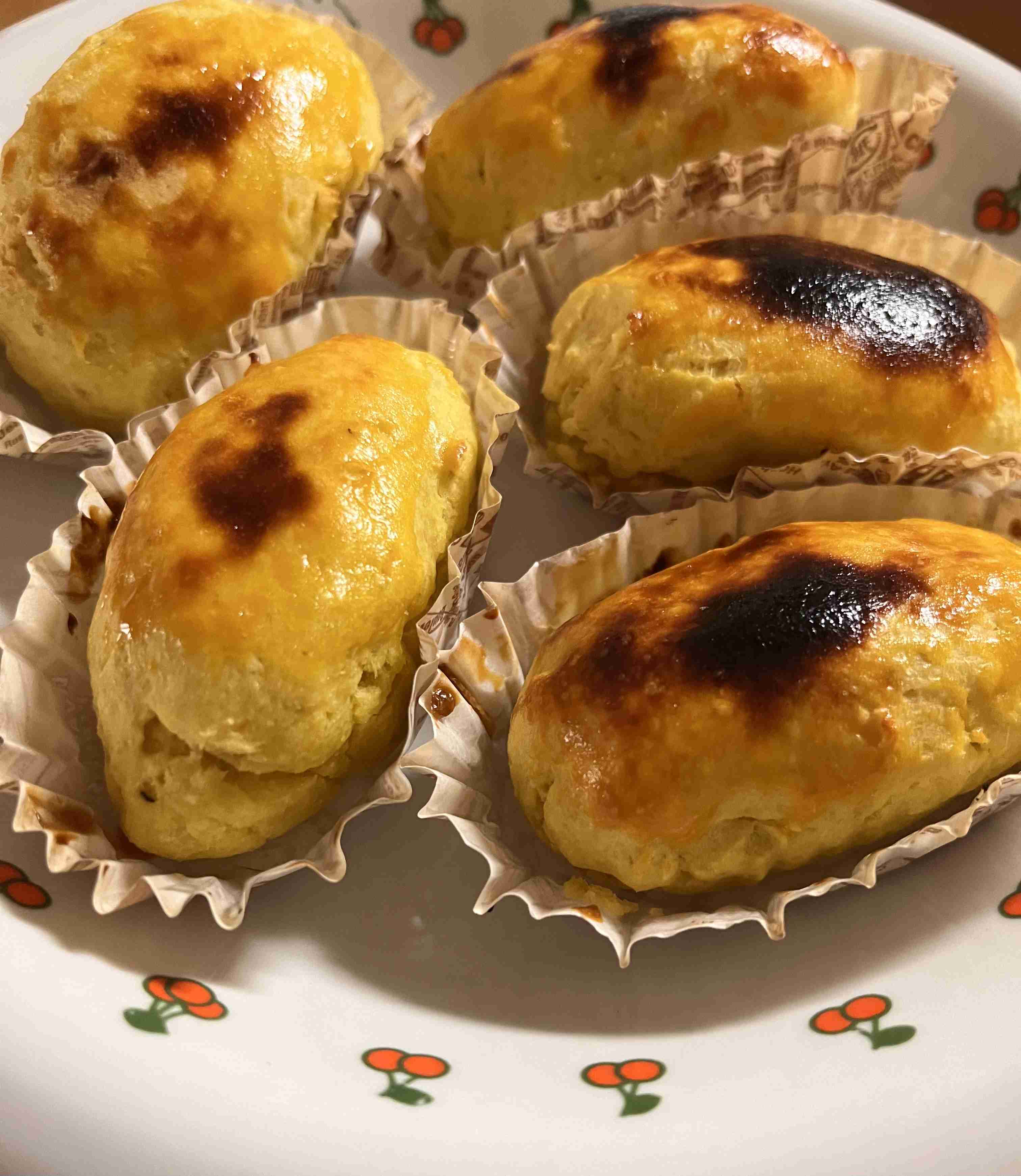秋のお菓子作り。