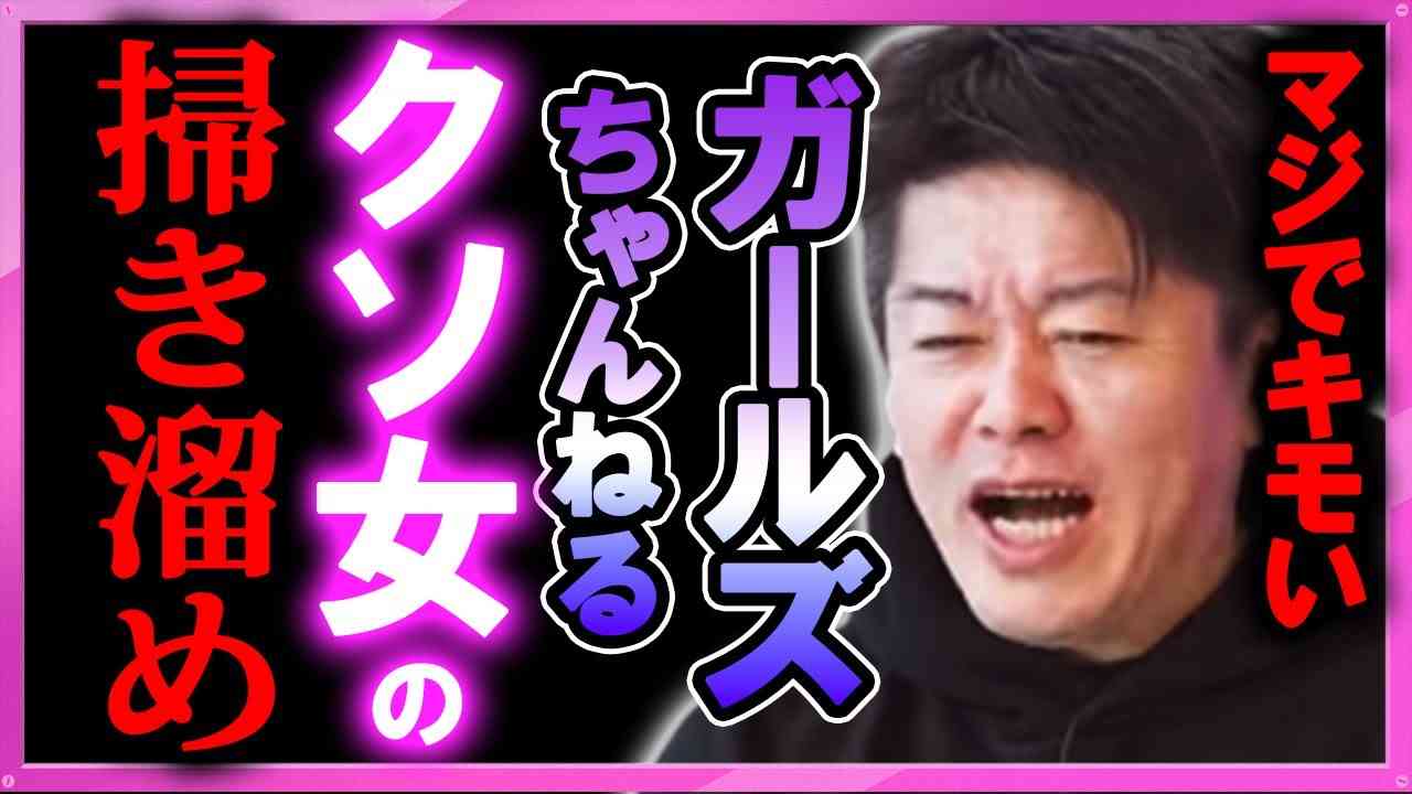 【ホリエモン】2chより民度が低いガールズちゃんねるを猛烈批判！※モテない女はガルちゃんで●●します【堀江貴文 切り抜き ガルちゃん 怖い 民度 年齢層 掲示板 評判 酷い ひろゆき 】 - YouTube