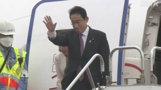岸田首相 国連総会出席へ出発 “国連の機能強化など発信” | NHK