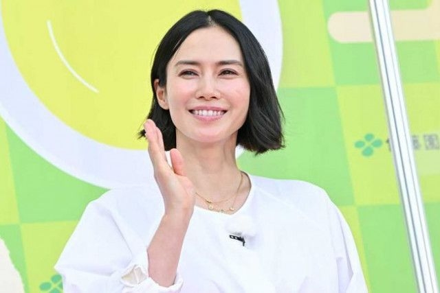 中谷美紀、伊藤園の広告キャラ27年 ギネス世界記録更新に意欲「生涯でCMをやらせていただいた記録を」