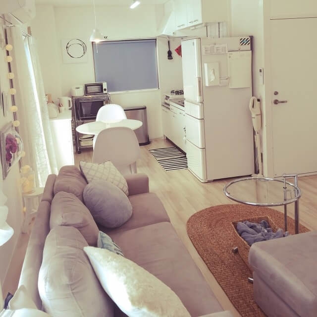 狭いLDKのインテリア