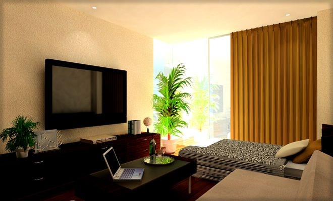 狭いLDKのインテリア