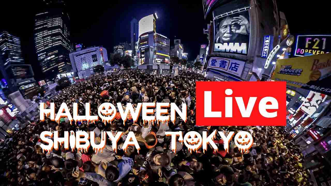 LIVE Tokyo Halloween Shibuya - YouTube