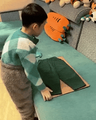 洗濯物の干し方、畳み方