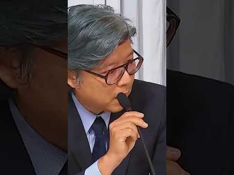旧統一教会の勅使河原秀行氏、福本修也氏に対して金平茂紀〔TBS報道特集）が吠えた！（9月22日 旧統一教会（世界平和統一家庭連合）記者会見⑥〕 #Shorts - YouTube