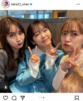 高橋みなみ　人気ユニット「ノースリーブス」久々の3ショット公開　「やっぱりこの3人は最高！！」の声― スポニチ Sponichi Annex 芸能