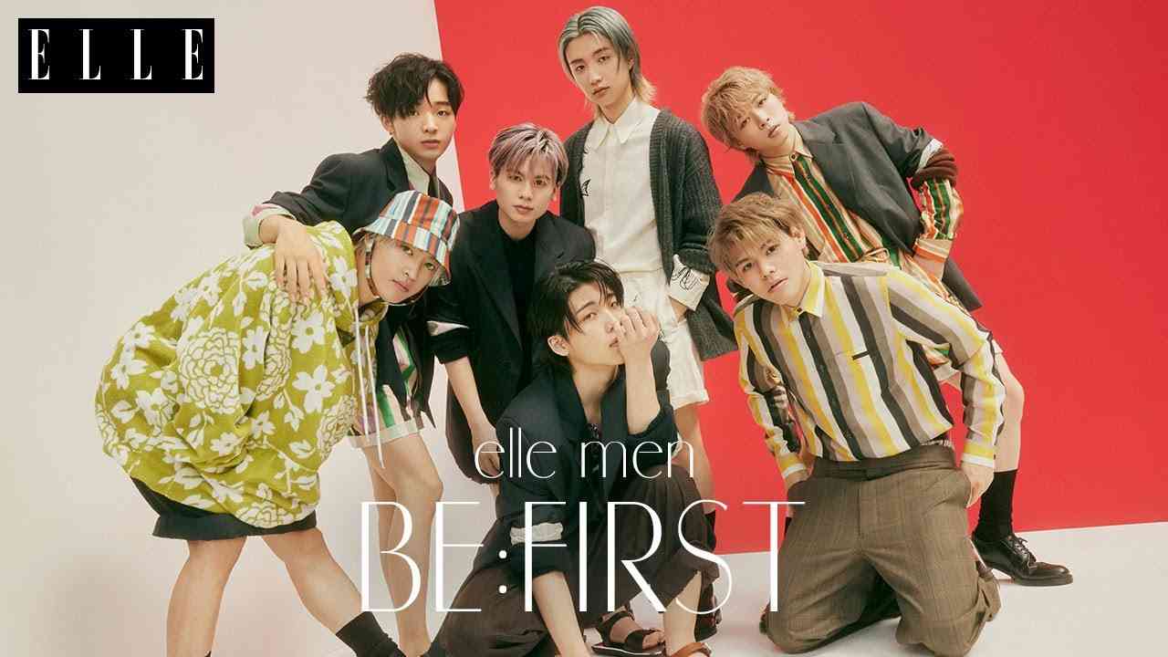 【BE:FIRST】絵文字?  でメンバーの個性をプレゼン！ 撮影舞台裏も｜ELLE MEN｜ ELLE Japan - YouTube