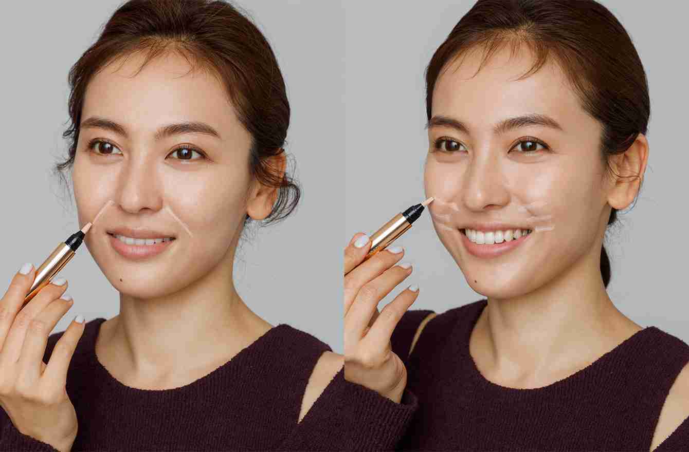 コンシーラーの入れ方次第！ほうれい線の見え方が変わります！！ | 長井かおりからのお知らせです そのメイクの常識、ちょっと前に変わってます！ | mi-mollet（ミモレ） | 明日の私へ、小さな一歩！（1/2）