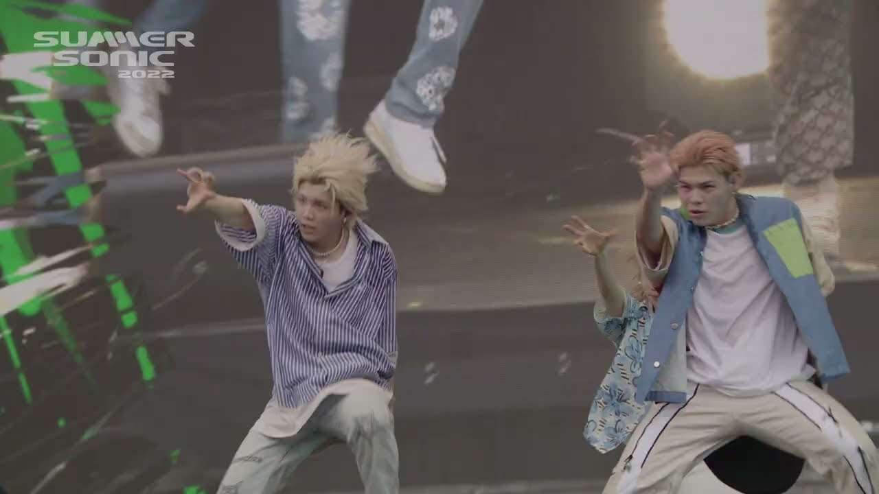 BE:FIRST - Scream @SUMMER SONIC 2022 - YouTube