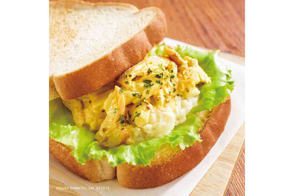ドトールのモーニングセットが全面リニューアル! ハムタマゴサラダ424円(店内)など
