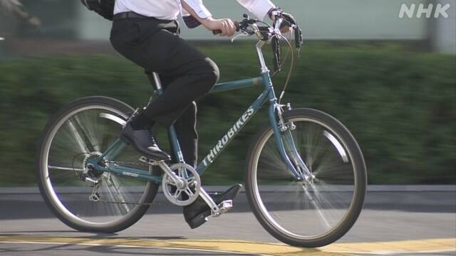 自転車の悪質な交通違反 取締強化へ 「警告」が「赤切符」に | NHK | 事故