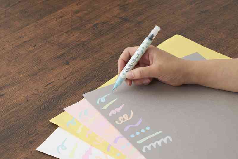 平成に大ブーム! あの「ミルキーペン」の筆ペンが登場 | マイナビニュース