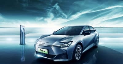 トヨタ、中国でEVセダン　「bZ3」、BYDと共同開発 ｜ 共同通信
