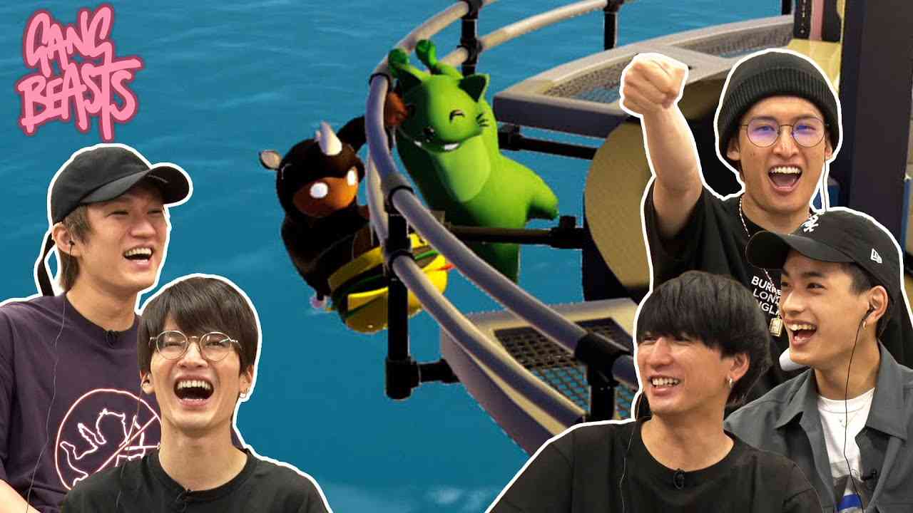 「やめろよぉ、離せよぉｗ」爆笑必至のぐにゃぐにゃバトル！【Gang Beasts】 - YouTube