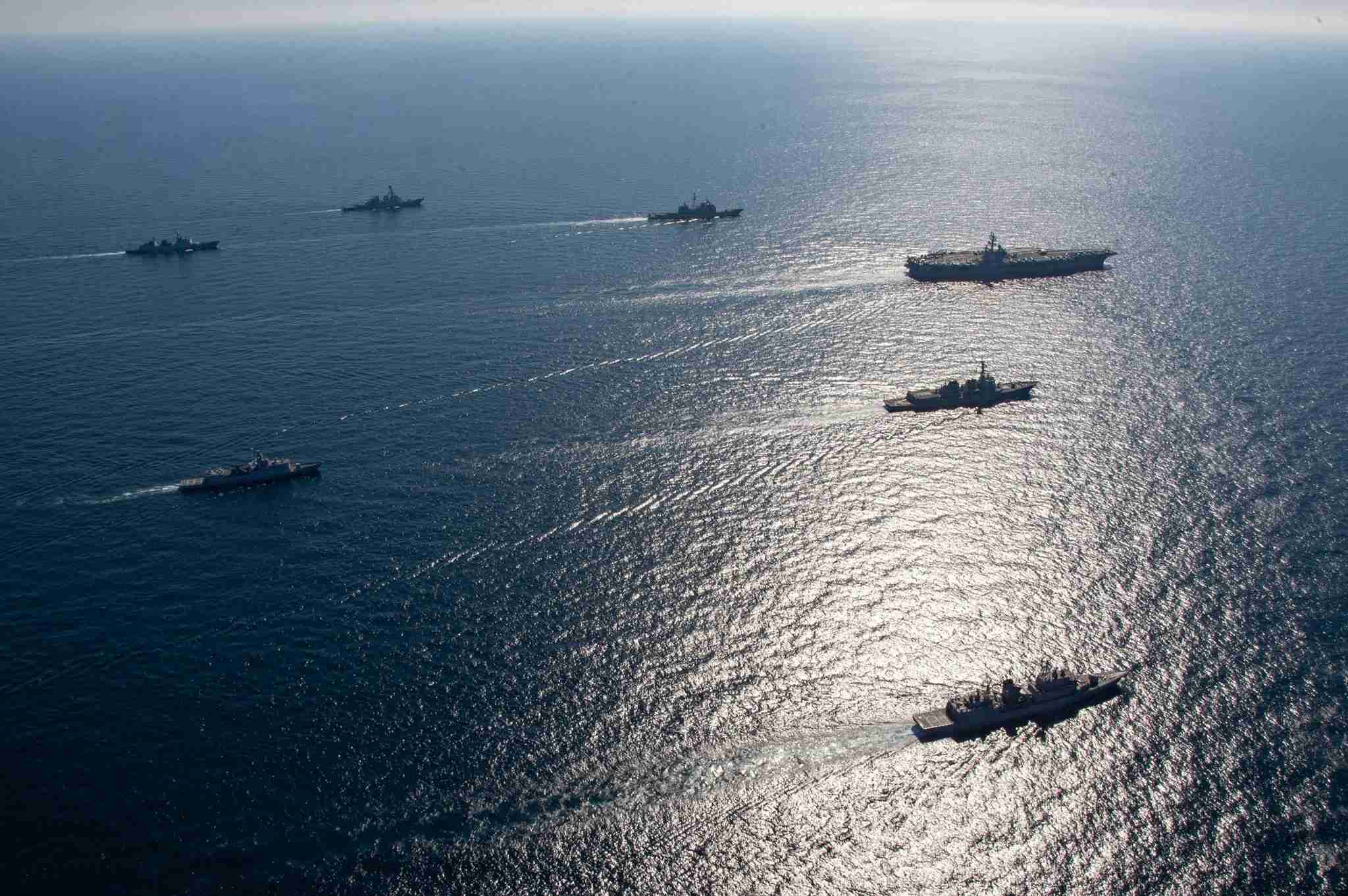 日本海で米韓合同軍事演習、韓国が写真公開（ＡＦＰ＝時事） - Yahoo!ニュース