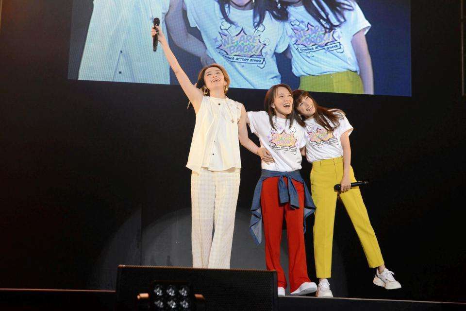 SPEED　6年4カ月ぶりの再集結　今井絵理子が議員初パフォ、軽やかダンスと美声披露