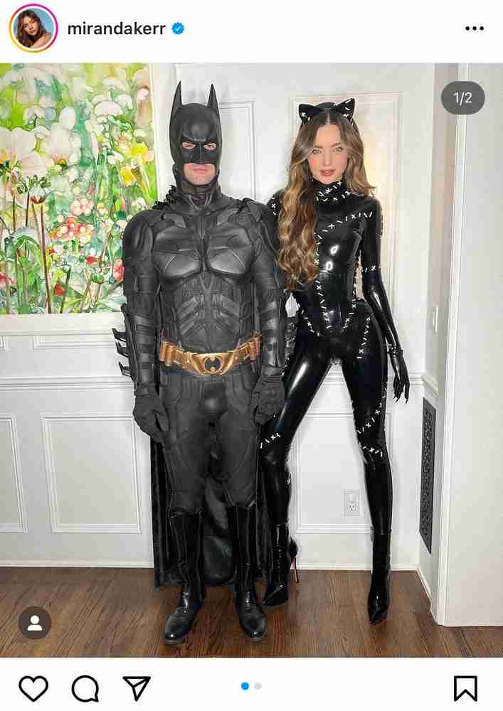 ミランダ・カー ハロウィーンコスプレが大反響 抜群スタイルにコメント殺到「OMG」「マジで可愛すぎ」