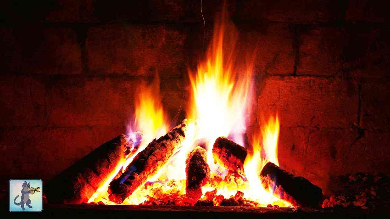 24/7 Best Relaxing Fireplace Sounds - Burning Fireplace & Crackling Fire Sounds (NO MUSIC) ? - YouTube